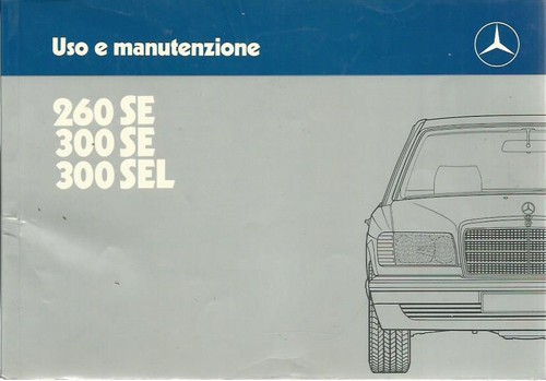 Mercedes classe 126 uso e - mercedes, w