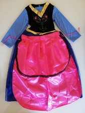COSTUME DI CARNEVALE FROZEN ANNA TAGLIA  M 7- 8 ANNI