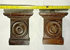 Coppia Capitelli in legno originali U9001