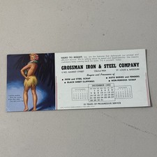 RARA cartolina calendario