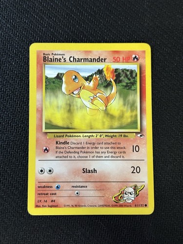 Nintendo blaine charmander - nintendo, blaine's