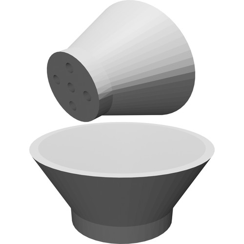 Base pulitore provette nmr - base,
