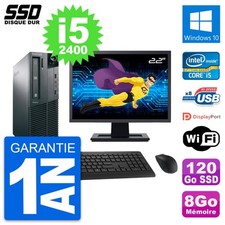 PC Lenovo M81 SFF Ecran 22"