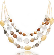 Collana Donna Perline Grosse