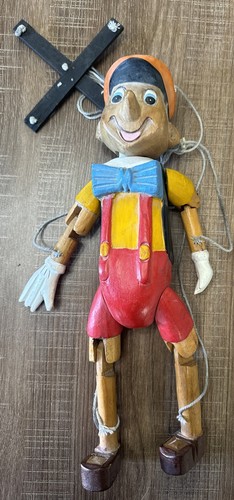 Marionetta pinnochio vintage - marionetta,