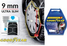 Catene Neve a Rombo 235/45-18 in Acciaio 9mm Mis. 110 Montaggio Rapido Goodyear