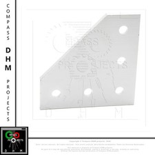 Staffa triangolo 90° per