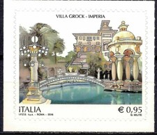 Italia 2016 Villa Grock/Museo del Clown/Edilizia Architettura Giardini Ponte Lago NH