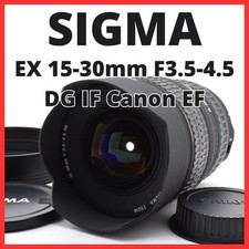 Sigma EX 15-30 mm F3.5-4.5 obiettivo DG asferico IF per attacco Canon EF dal Giappone