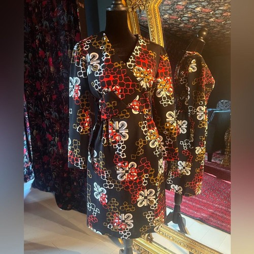 Abito vintage anni - , stampa