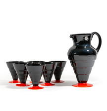 1 Brocca 6 Bicchieri - Nason &