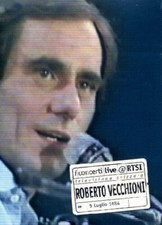 DVD *** ROBERTO VECCHIONI - I CONCERTI LIVE RTSI *** Fuori Catalogo