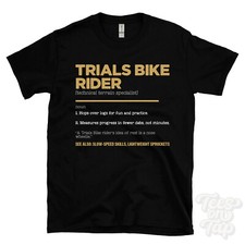 T-Shirt Trials Bike Rider -