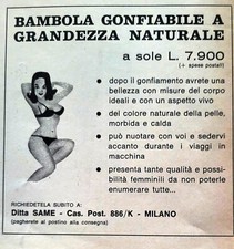 BAMBOLA GONFIABILE SAME