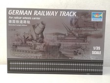 German Railway Track Trumpeter Kit 00213 No Vehicle Scala 1/35-E25