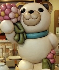 Thun teddy maxi con fiori - teddy,