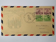 Stati Uniti 1933 Crociera Italo Balbo busta dell'arrivo a Chicago della flotta.