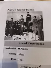 AUTOGRAFO AHMED NASEER BUNDA