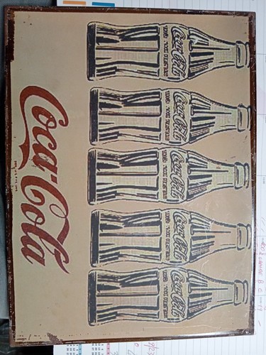Insegna coca cola vintage - coca-cola,