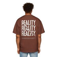 Reality Graphic Oversized Tee