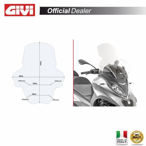 Givi d5613st cupolino - givi,