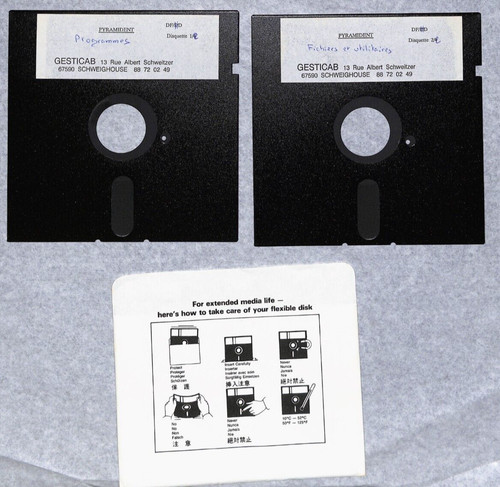 Gesticab pyramident floppy - gesticab,