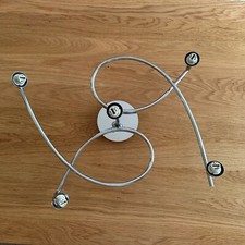 Inspire Roma Lampadario da Soffitto Base Faretto Componibile Cromato G9 5x40W