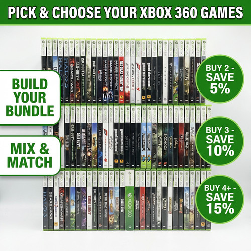 Xbox 360 games - pick, and
