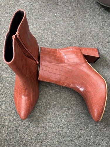 Stivaletti croc marroni - stivaletti, a