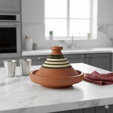 Tajine M 22 cm in Terracotta