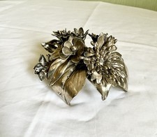 Composizione Fiori Argento 800