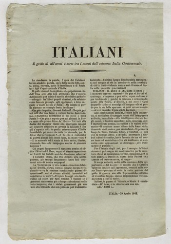 Risorgimento insurrezione - [risorgimento,,