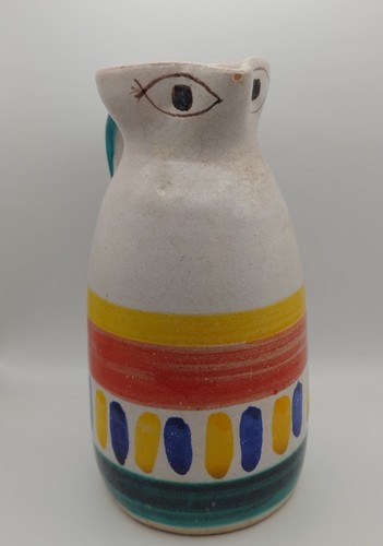 Brocca vintage 1964 ceramiche - brocca,