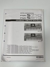 Schema tastiera originale Yamaha Digital Worstation PSR-S710 PSR-S910 NUOVO
