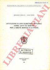 GABELLINI Bernardo – SCREM Egidio - Attitudine di vari substrati naturali come
