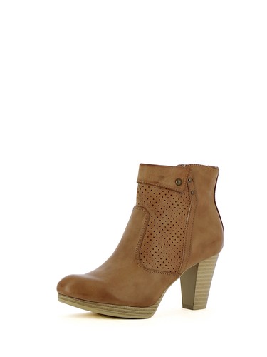 Tronchetti donna cuoio minu - tronchetti,