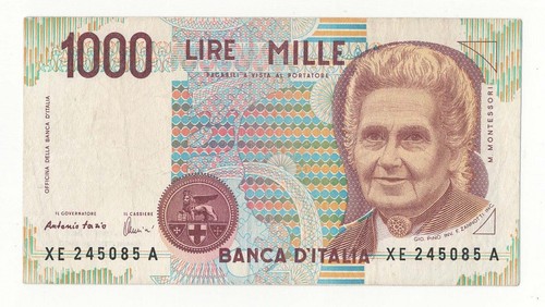 1000 lire montessori serie - ,