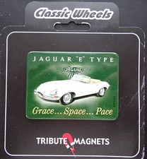 Magnet Jaguar E-Type Roadster D'epoca GB Frigorifero Collezionista