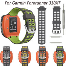 Cinturino orologio da polso di ricambio in silicone per Garmin Forerunner 310xt