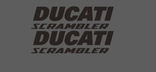 2 Adesivi DUCATI Scrambler serbatoio anche bicolore