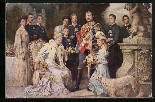 Cartolina imperatrice auguste - cartolina,