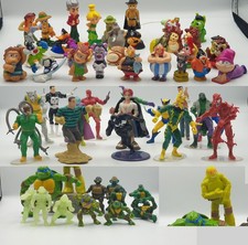 Lotto 5 giocattoli vintage  Kinder Tartarughe Ninja Marvel