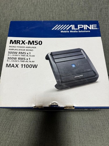 Alpine mrx m50 amplificatore - alpine, mrx-m50