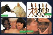 GIAN - Scheda telefonica  SIP   "SERIE BENETTON  usata"  G.  140/143