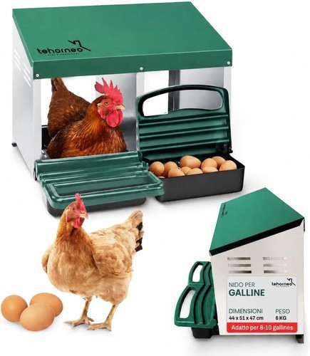 Nido per galline ovaiole - galline,