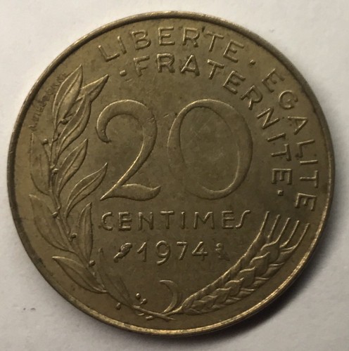 156 moneta francese 20 - f.156,
