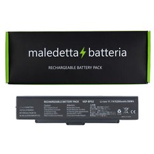 Batteria NERA 10.8-11.1 V 5200 mAh per Sony Vaio PCG-7
