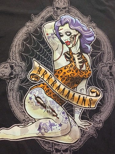 Shirt goth steampunk zombie - t-shirt,