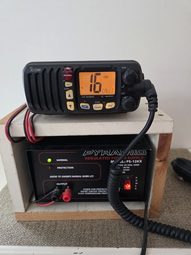 Radio marina vhf icom m402 - radio,