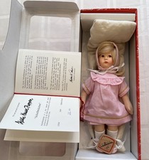 Kathe Kruse 2009 UFDC Schielbockchen bambola scatola cuscino COA 22/155